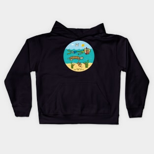 Snorkeling Kids Hoodie